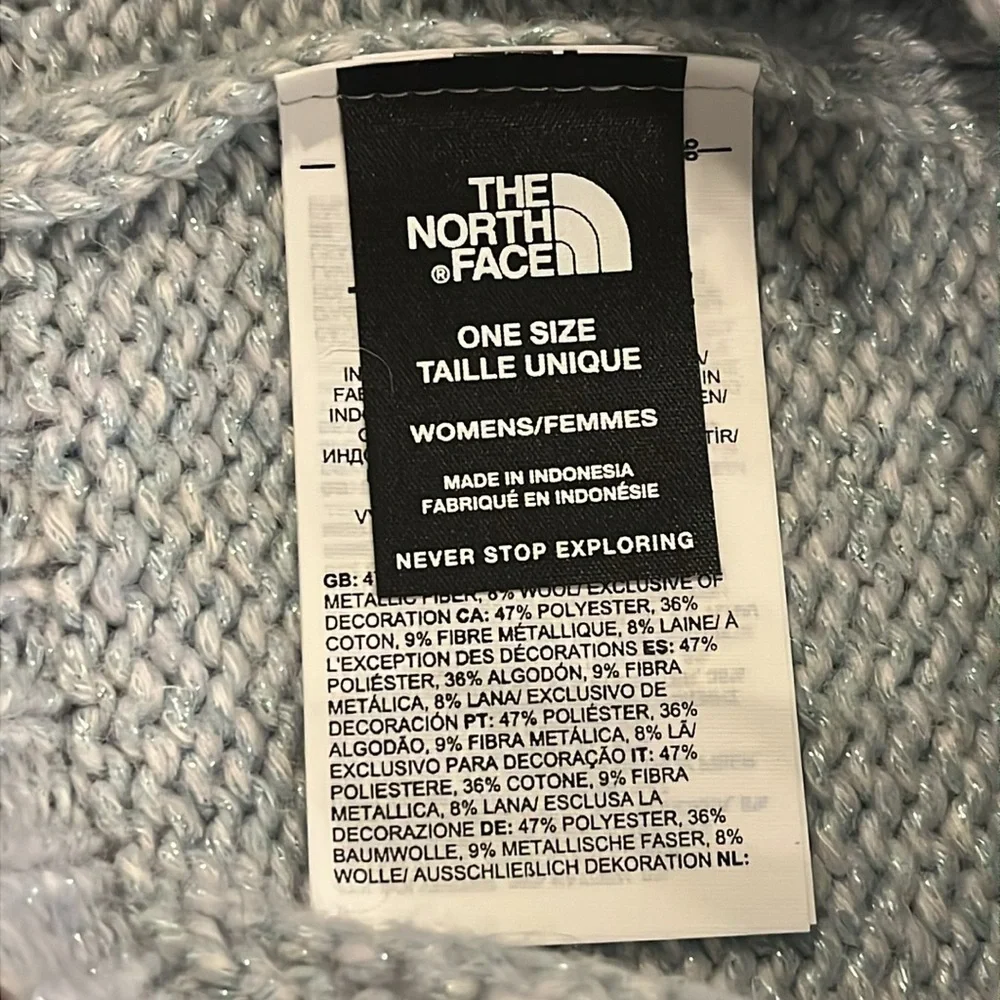 The North Face Airspun Hood Winter Dusty Periwinkle Sparkle new Women’s One Size